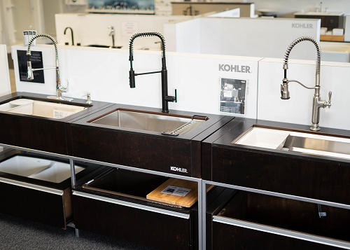 Kitchen Cabinets | Kohler | 
           Kitchen Sinks | Faucets